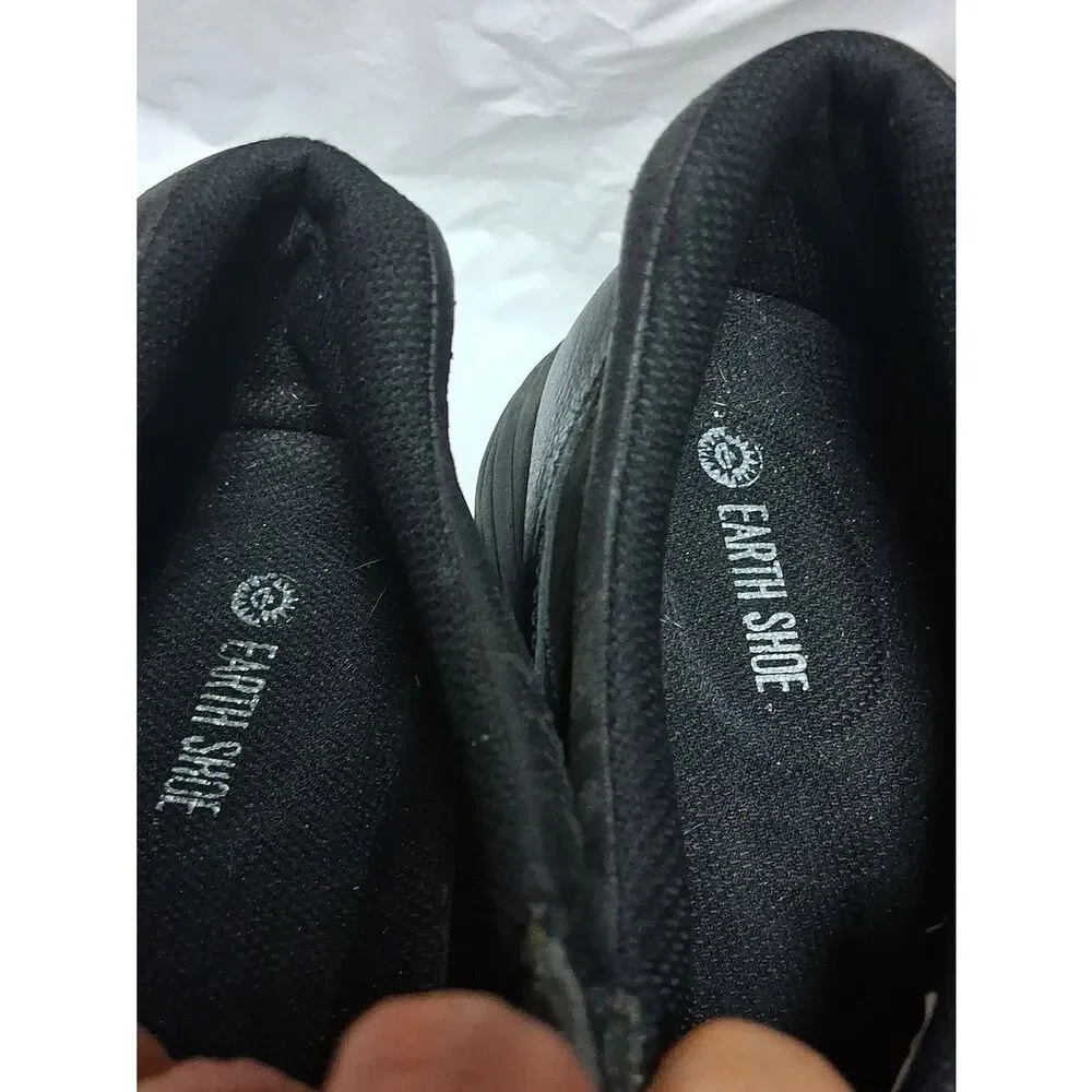Earth Shoe Men's Black Casual Lace-Up Shoes Size 14 Preowned